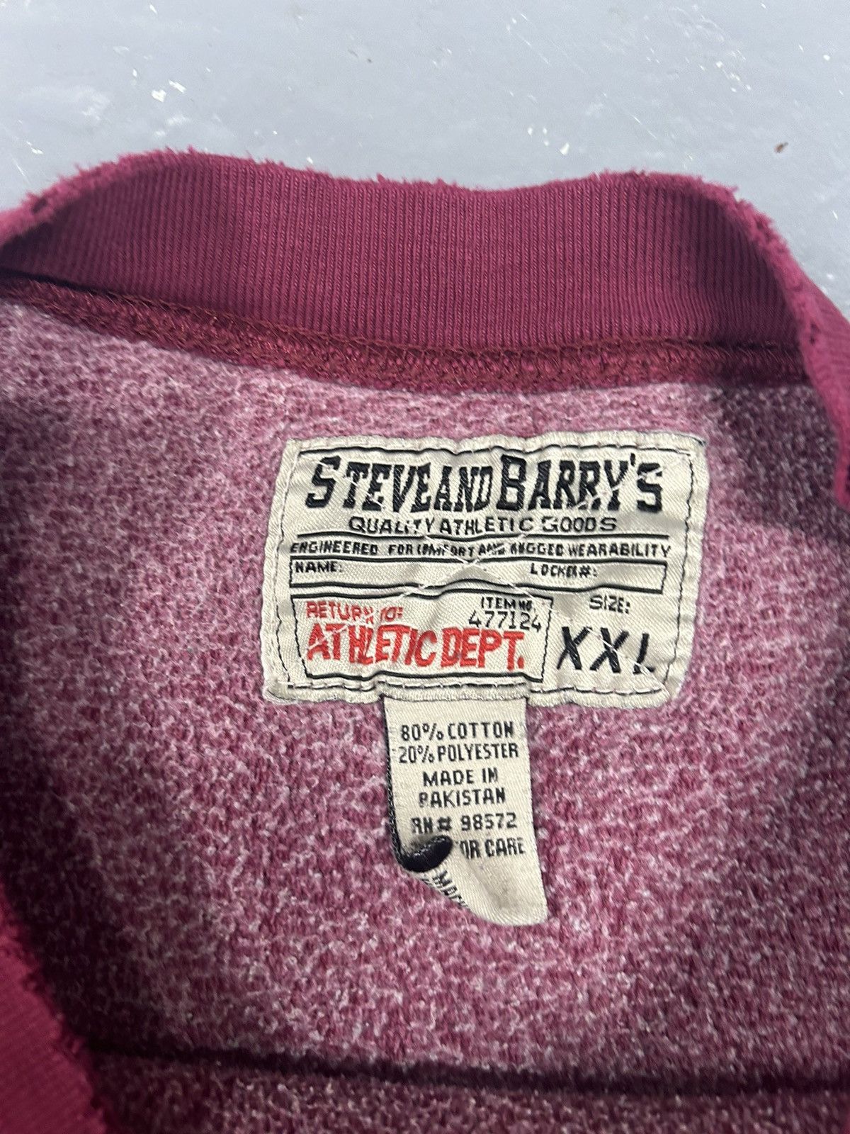 Vintage Crazy Vintage Essential Central University Script Crewneck Size US XXL / EU 58 / 5 - 3 Thumbnail