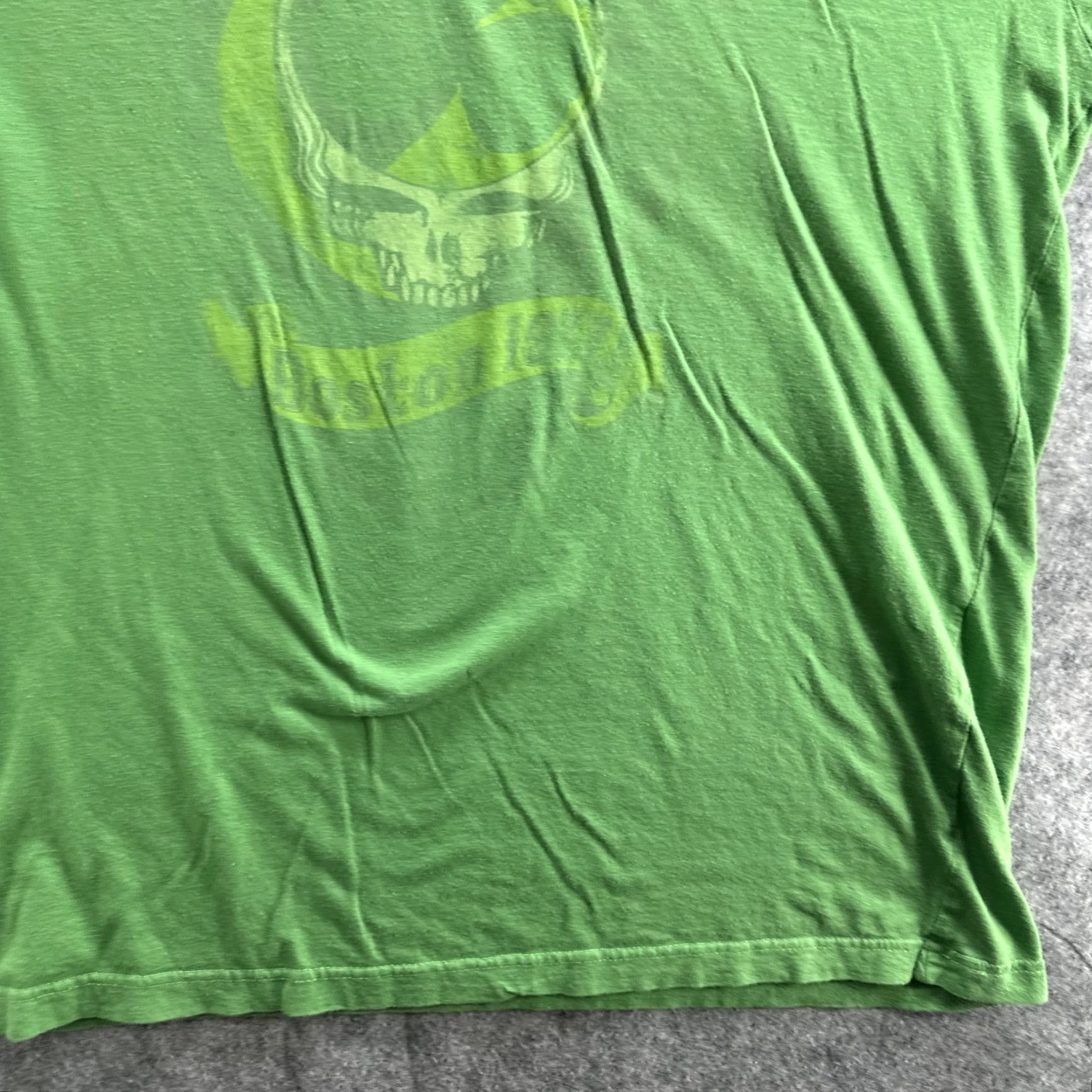 Ripple Junction VINTAGE Ripple Junction Grateful Dead T-Shirt Mens Large Short Sleeve Crew Neck Green Music Skull 1973 Boston Graphic Tee Size US L / EU 52-54 / 3 - 5 Thumbnail