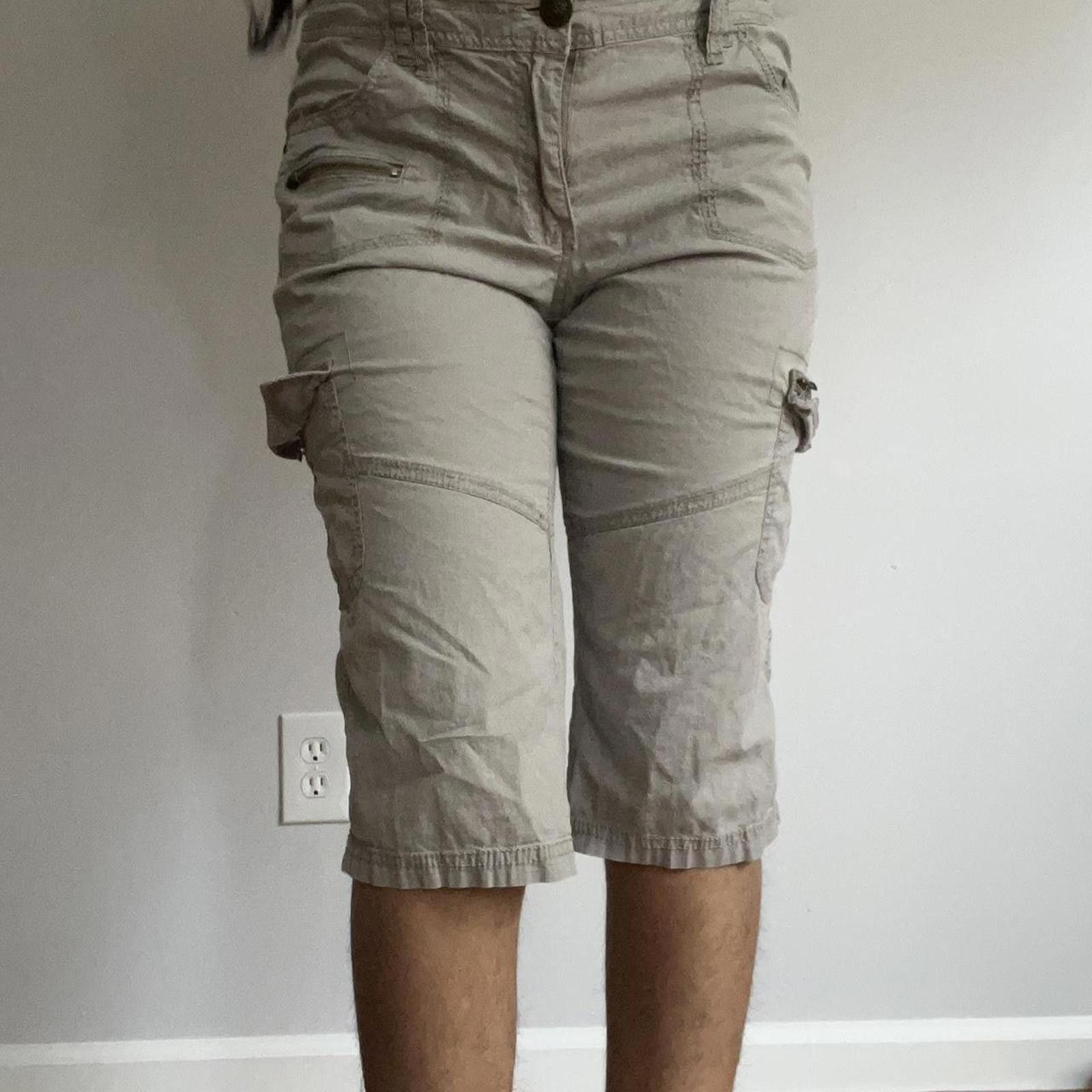 Other Tan and cream cargo shorts #cargoshorts Size 32" / US 10 / IT 46 - 2 Thumbnail