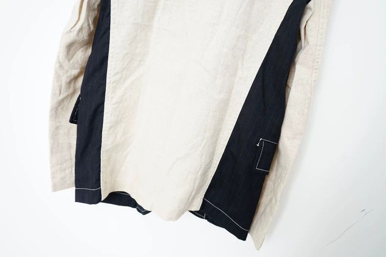 Comme des Garcons Comme Des Garcons Wool paneled midi jacket Size US M / EU 48-50 / 2 - 6 Thumbnail