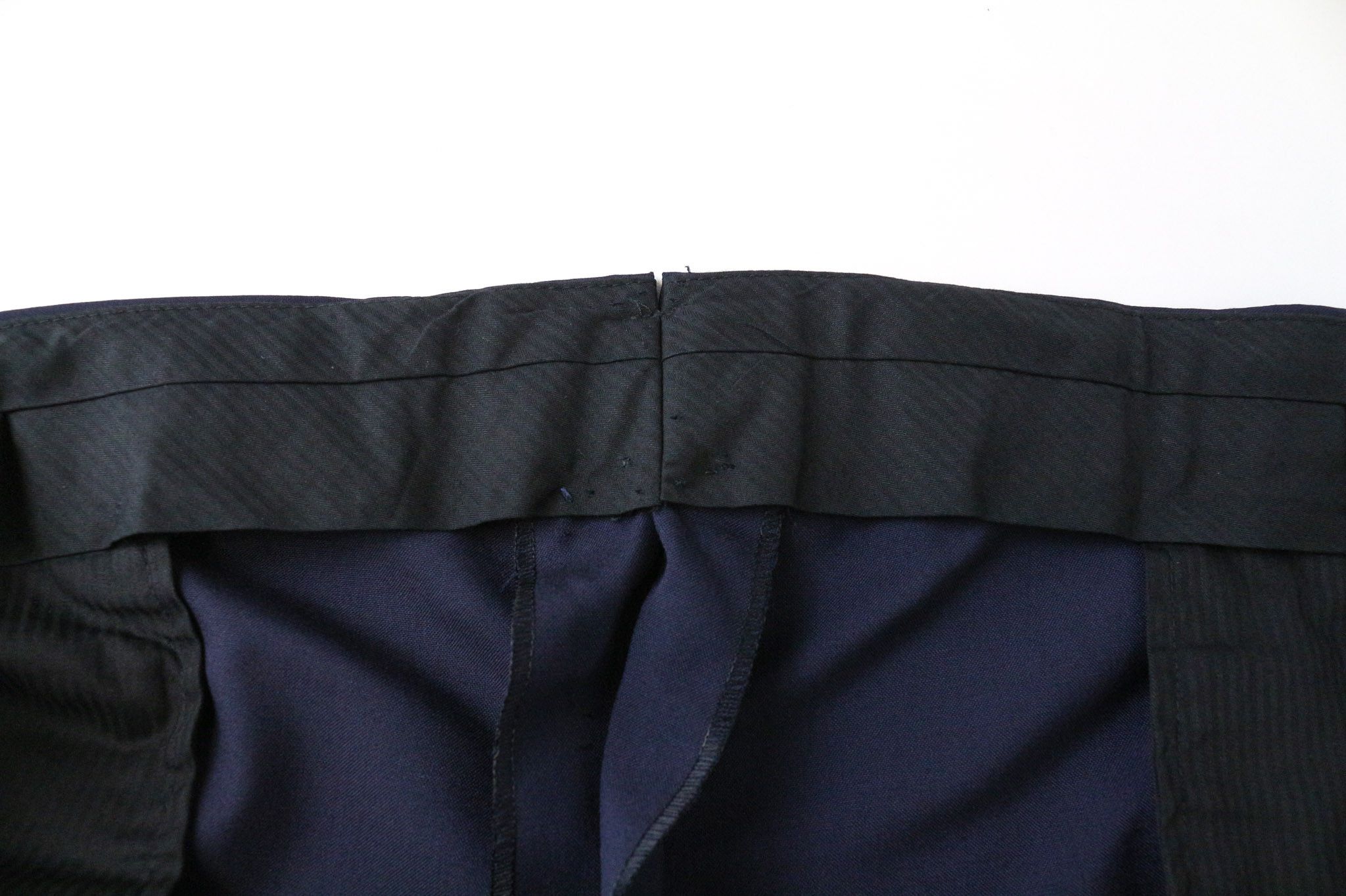 Suitsupply LA SPALLA UK56S Navy Blue Wool 2 Piece Suit 78884 Size 54R - 17 Thumbnail