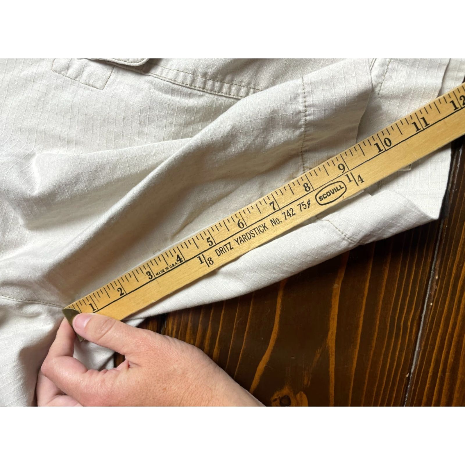 Vintage Woolrich Shorts Men 38 Cargo Pockets Tan Brown Cargo Short Regular Pockets Men Vintage No N/A Size US 38 / EU 54 - 7 Thumbnail