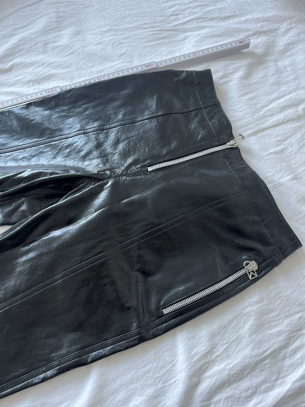 Bottega Veneta Amazing Waxed Leather Pants Size US 32 / EU 48 - 2 Thumbnail