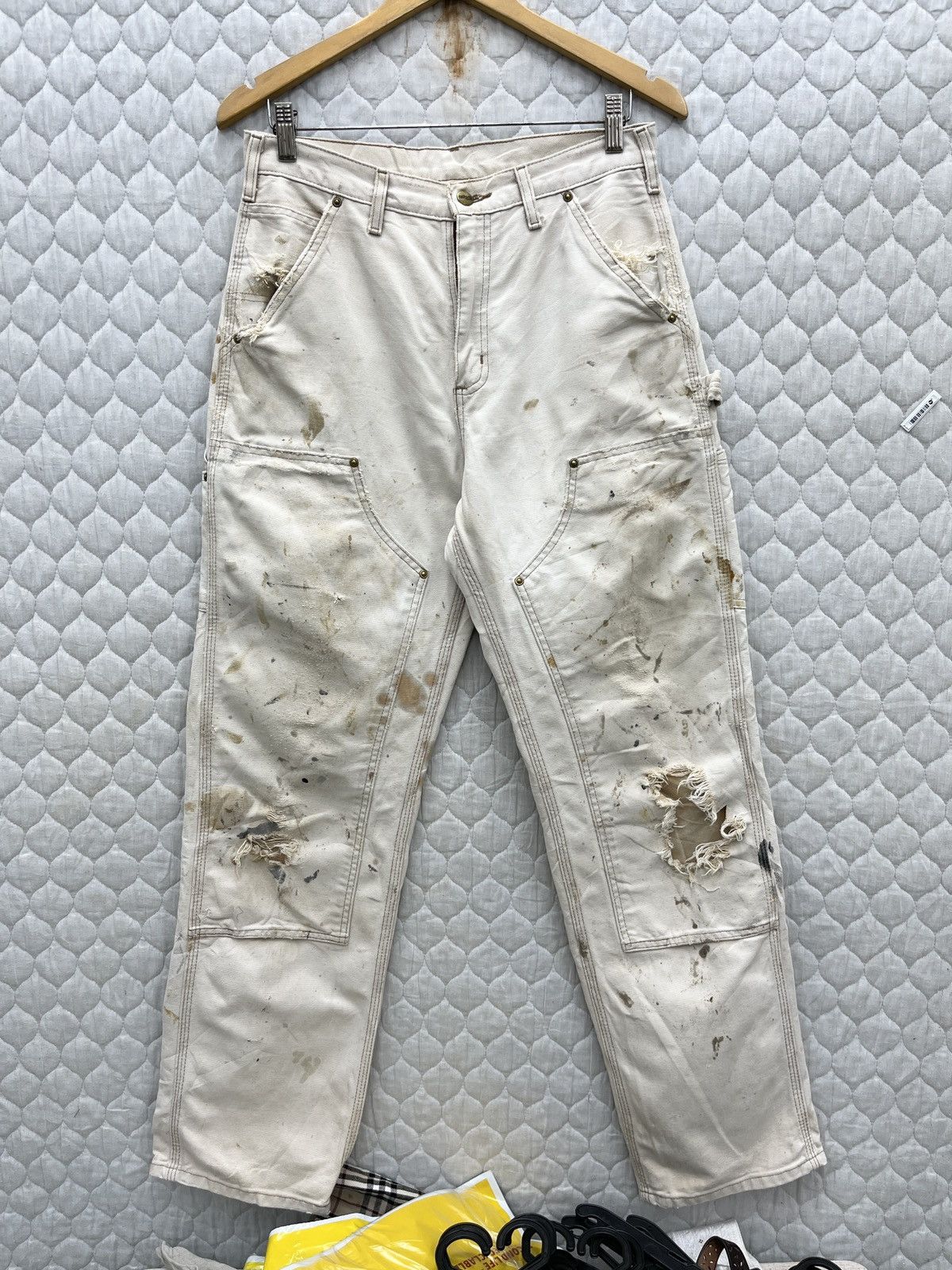 Carhartt 🔥🔥🔥VINTAGE CARHARTT DOUBLE KNEE PANTS Size US 30 / EU 46 - 2 Thumbnail