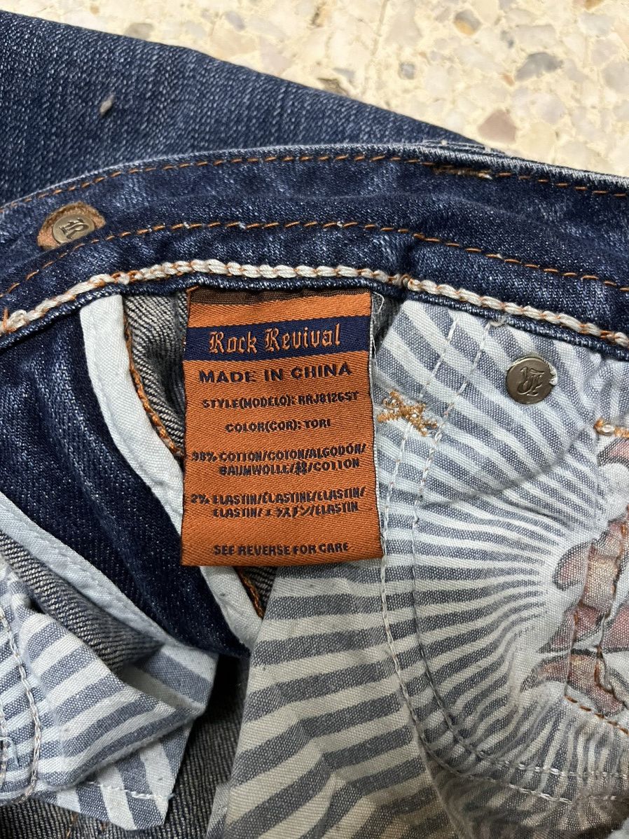 Rock Revival Vintage rock revival jeans Size 31" - 11 Thumbnail
