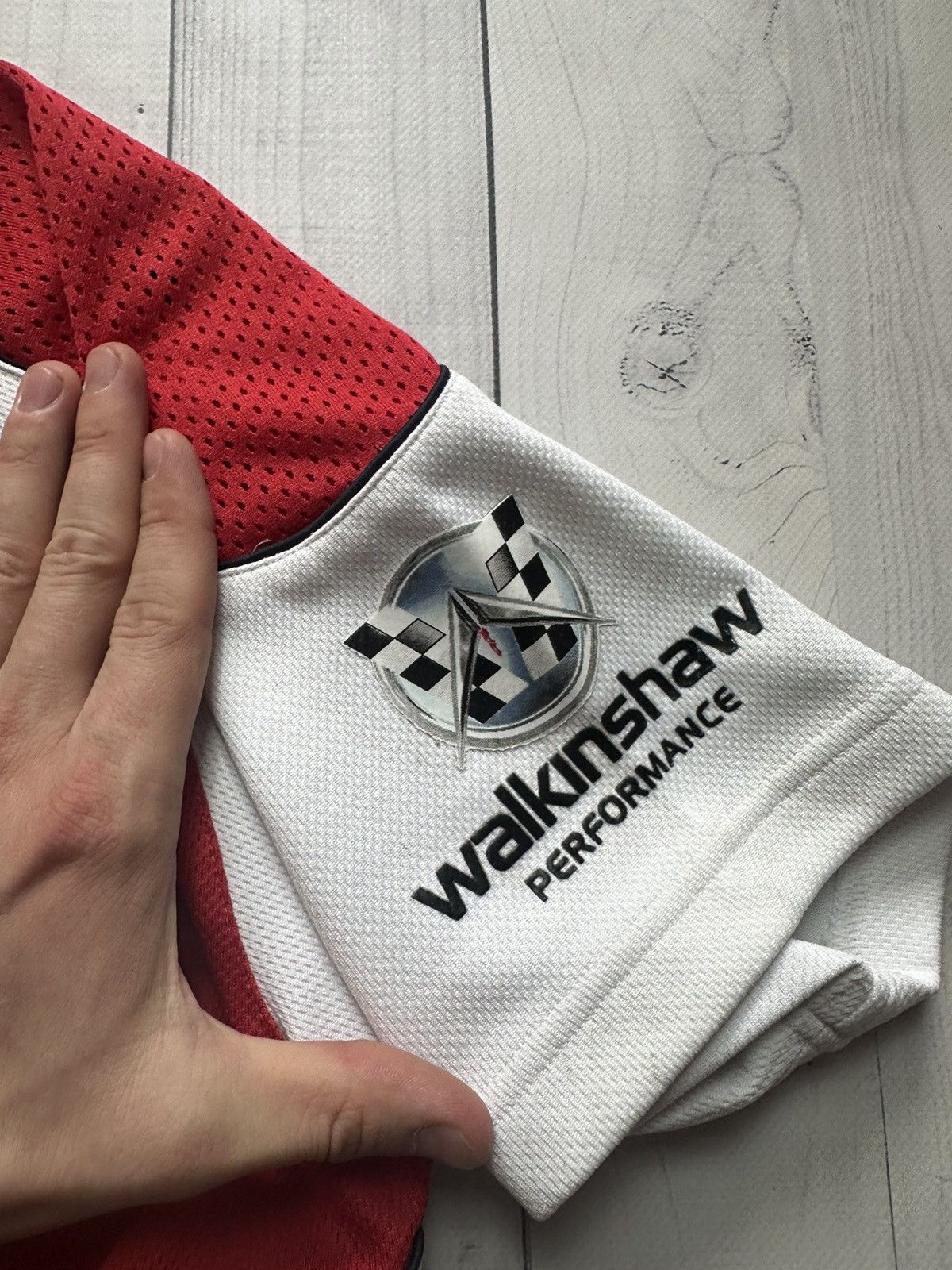 Vintage Vintage Rugby jersey Gloucester size S/M red Mitsubishi logo Size US S / EU 44-46 / 1 - 6 Thumbnail