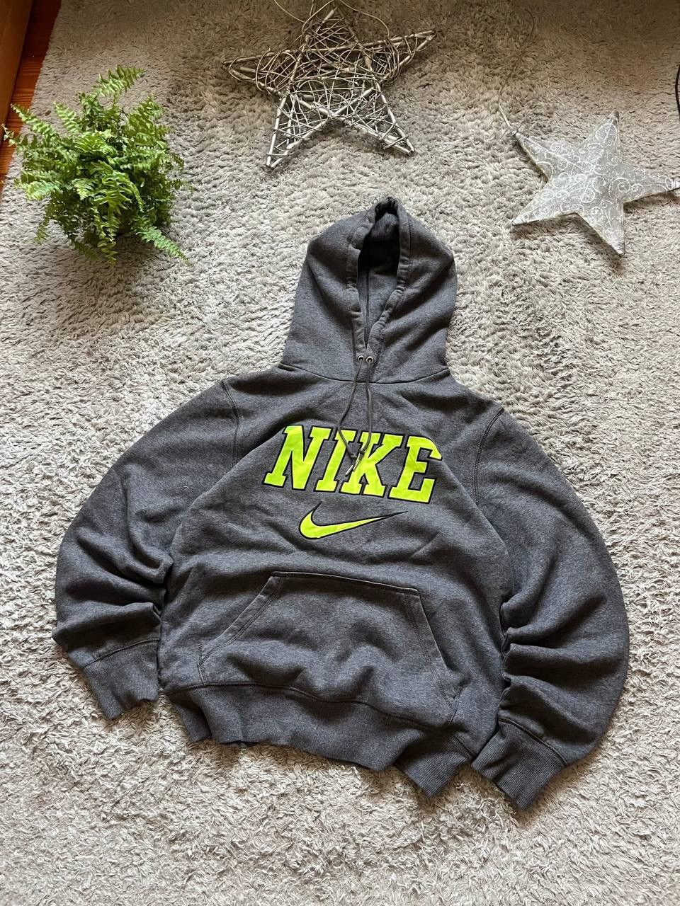 Nike × Vintage Nike Hoodie Vintage Streetwear Big Logo Rare Swoosh Size US S / EU 44-46 / 1 - 2 Thumbnail