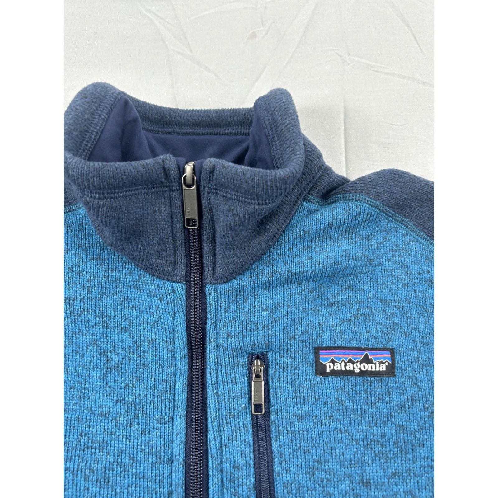Patagonia Patagonia Better Sweater Jacket XS Men Blue 1/4 Zip Fleece Knit Stand-Up Collar Pockets Outdoor hiking Casual Travel Regular Size US XS / EU 42 / 0 - 4 Thumbnail