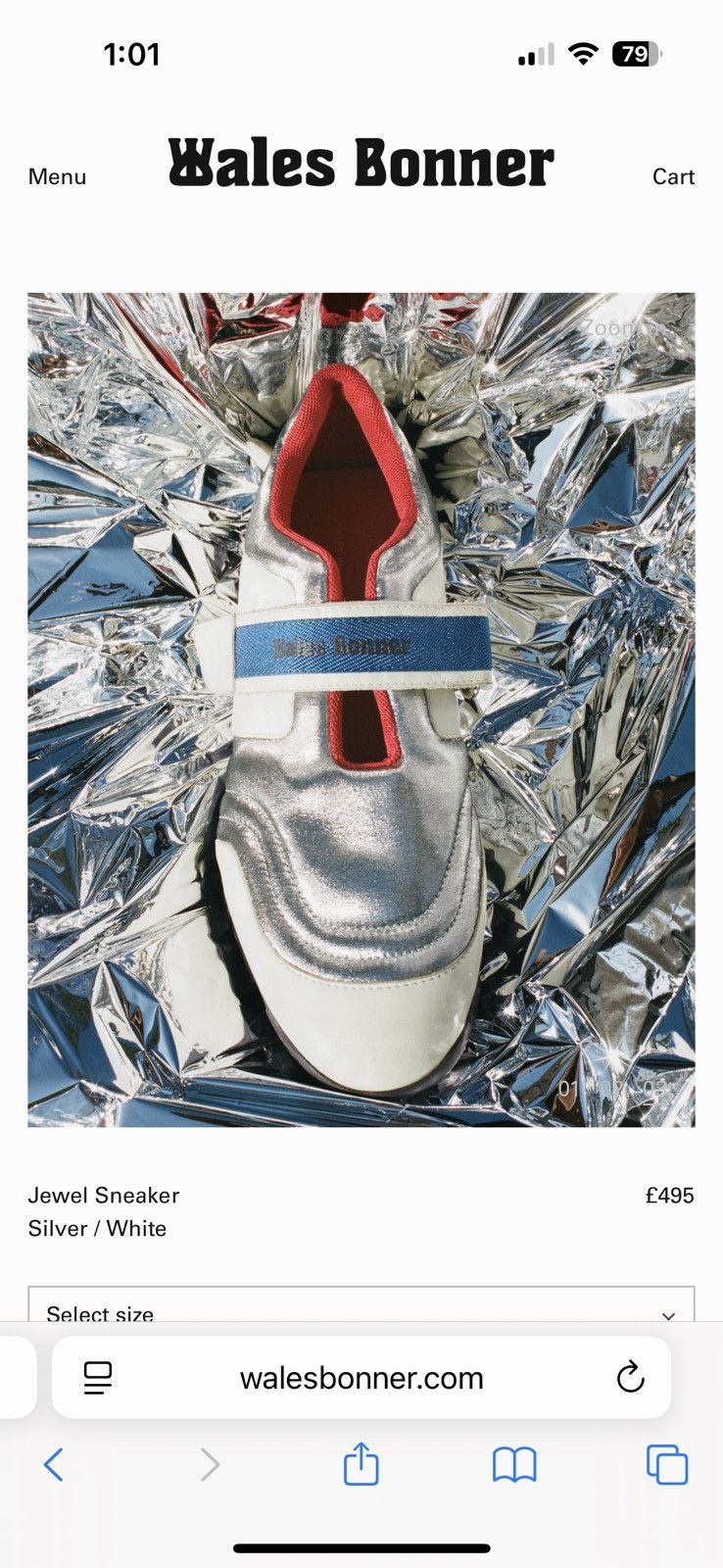 Wales Bonner Wales Bonner Jewel Sneaker Size US 8.5 / EU 41-42 - 3 Thumbnail