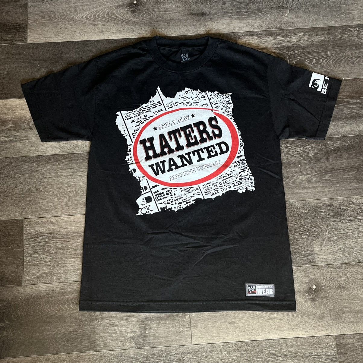 WWE New Vintage WWE The Miz Haters Wanted Double Sided Logo Tee Size US M / EU 48-50 / 2 - 1 Thumbnail