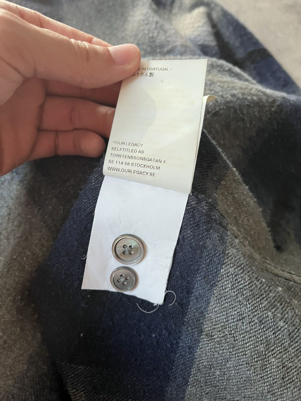 Our Legacy Our Legacy heusen shirt wool flannel overshirt Size US M / EU 48-50 / 2 - 13 Thumbnail