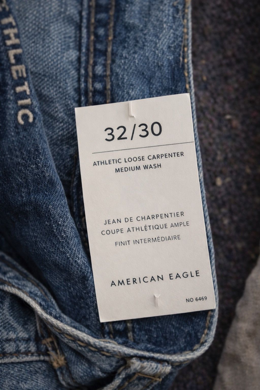 American Eagle Outfitters American Eagle Athletic Loose Carpenter Jeans 32x30 Size US 32 / EU 48 - 4 Thumbnail
