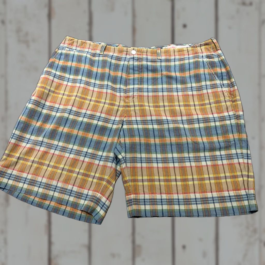 Polo Ralph Lauren Polo Ralph Lauren Mens Shorts 42 Extra Large XL Authentic Vintage India Madras Plaid Size US XL / EU 56 / 4 - 1 Thumbnail