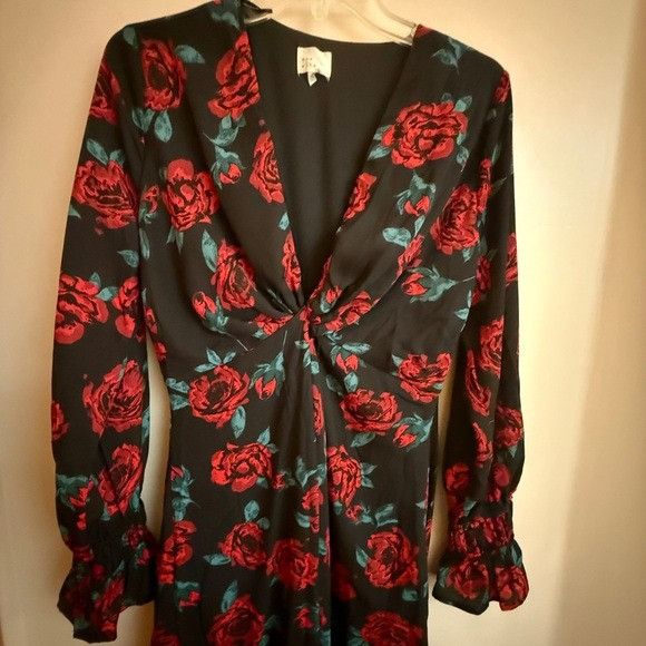 Other Dee Elly "Roma Rose" Twist-Front Floral Maxi Dress in size m Size M / US 6-8 / IT 42-44 - 3 Thumbnail