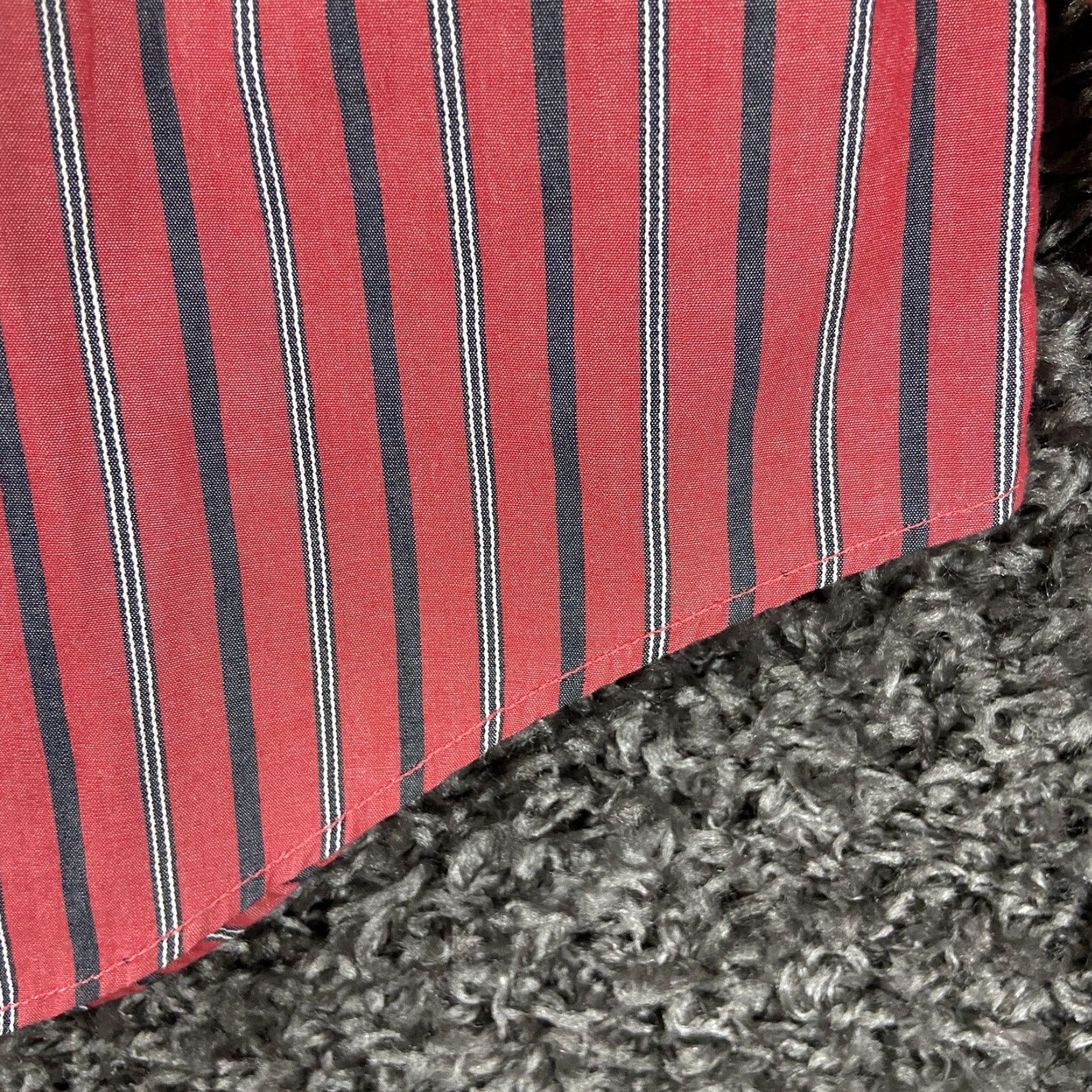 Banana Republic Banana Republic Slim Fit Button Up Long Sleeve Red Striped Men’s XL Size US XL / EU 56 / 4 - 2 Thumbnail