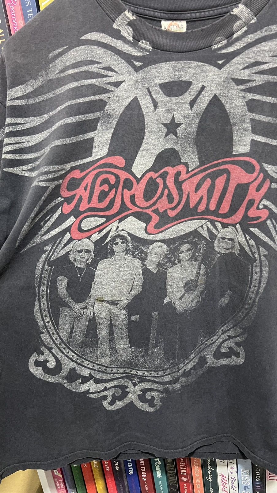 Aerosmith Aerosmith Band World Tour Tee Size US XL / EU 56 / 4 - 4 Thumbnail