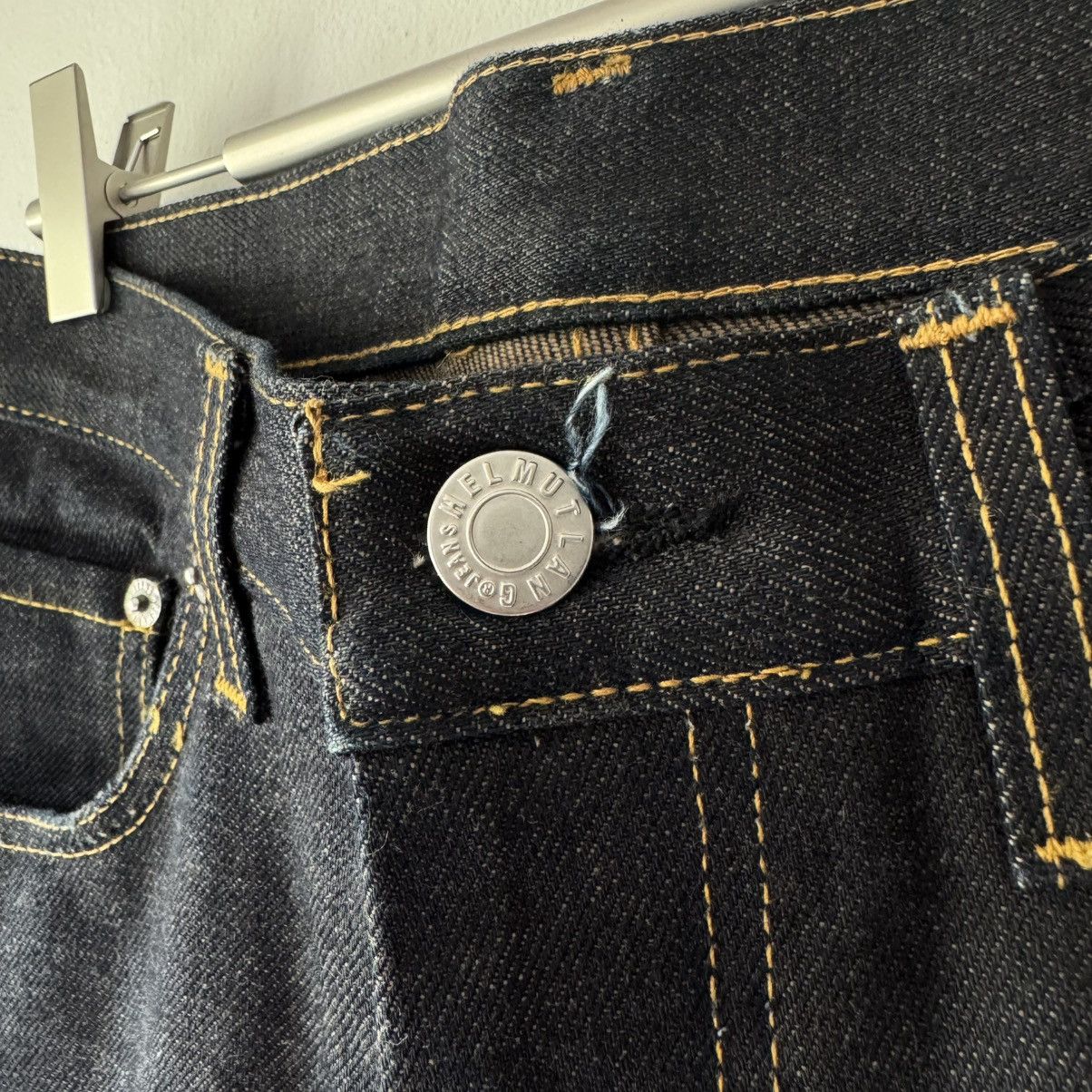 Helmut Lang Helmut Lang 1999 Italian Cut Vintage Burned Denim Size US 29 - 4 Thumbnail