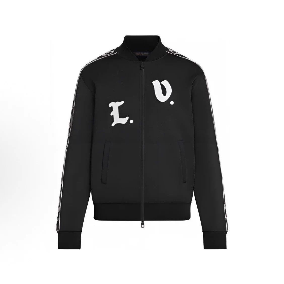 Louis Vuitton Louis Vuitton logo print sport jacket Size US XL / EU 56 / 4 - 1 Thumbnail