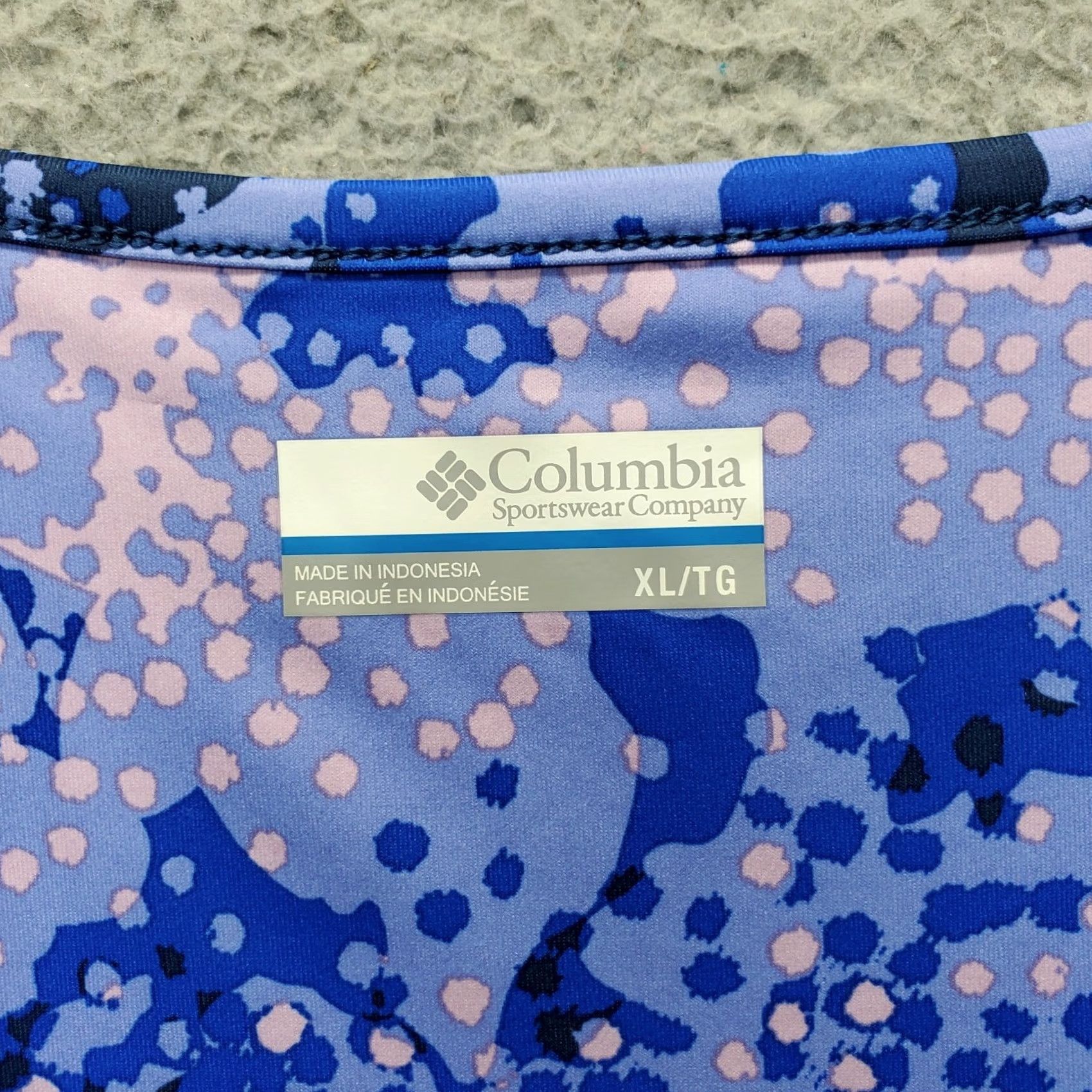 Vintage Columbia Womens XL Swim Cover Up Sleeveless Multi Polka Dots Size ONE SIZE - 5 Thumbnail