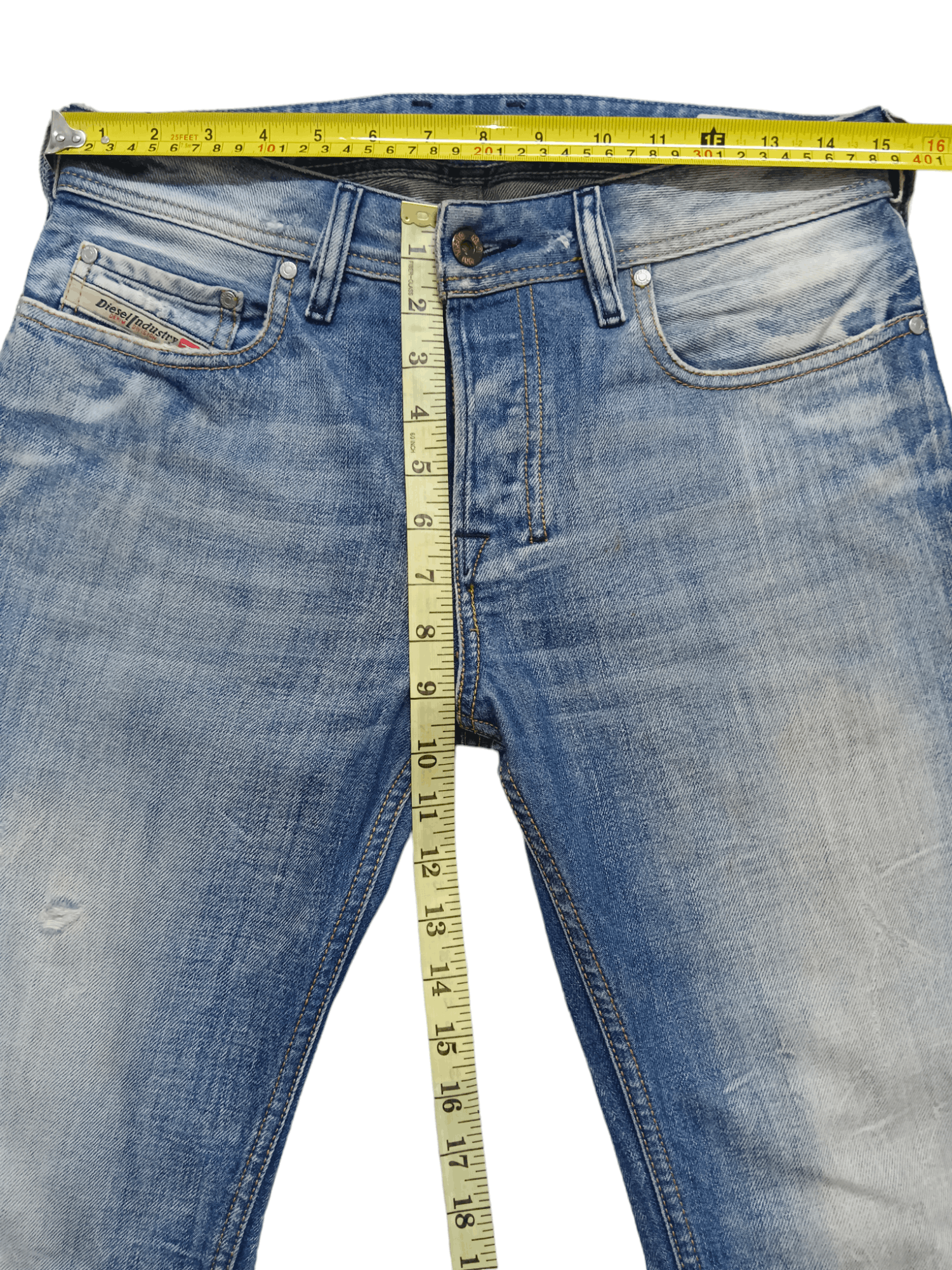 Diesel Diesel💥 Seditionaries Distressed Denim Size US 29 - 15 Thumbnail