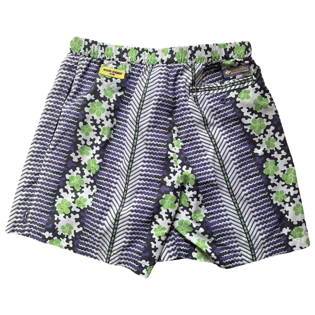 Columbia Opening Ceremony/Columbia Purple Swim Print Trunks - Medium Size US 30 / EU 46 - 7 Thumbnail