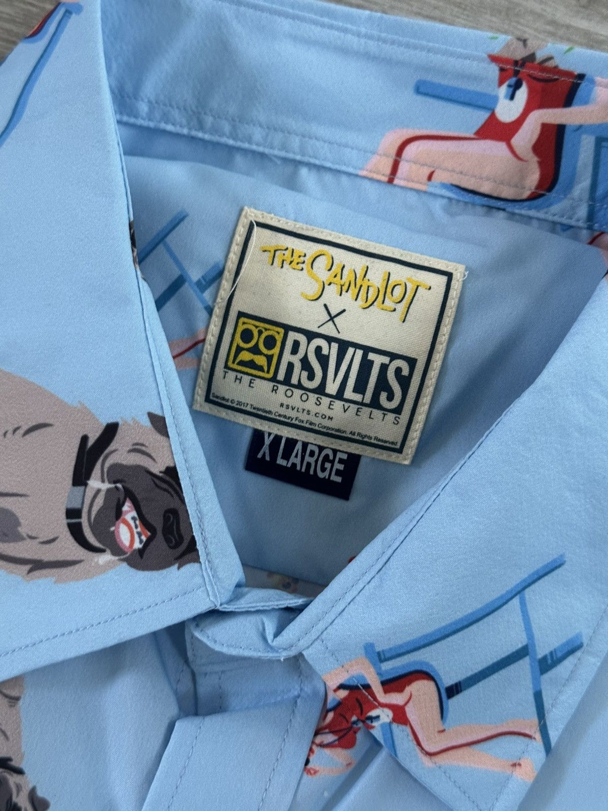 Other RSVLTS Sandlot Wendy Peffercorn Beast Short Sleeve Shirt XL Size US XL / EU 56 / 4 - 5 Thumbnail