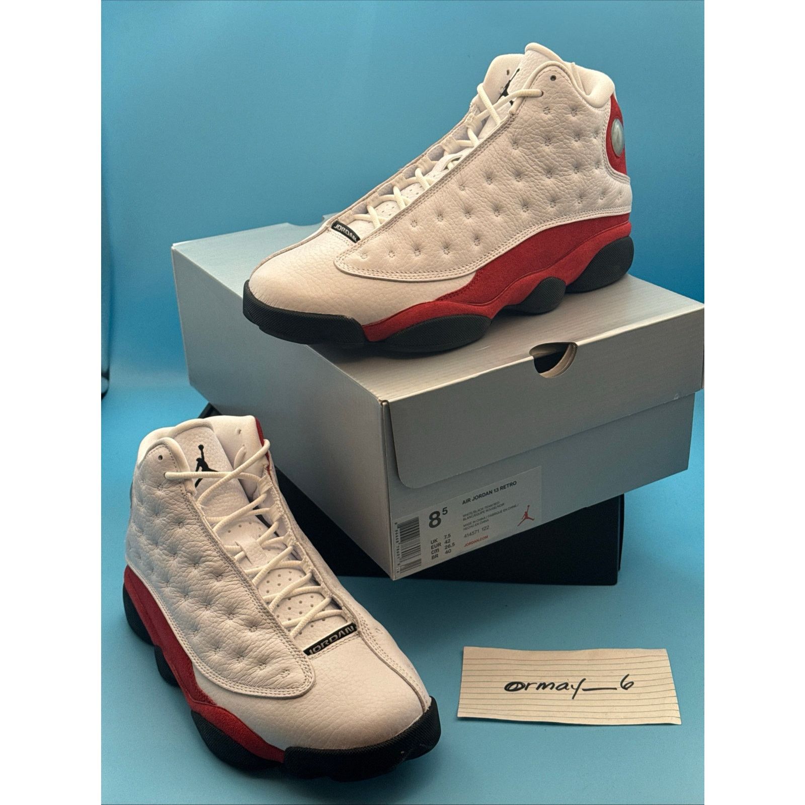 Jordan Brand Air Jordan 13 Retro 2017 Chicago m 8.5 w10 Size US 8.5 / EU 41-42 - 1 Thumbnail