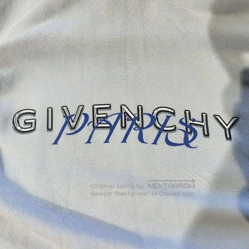 Givenchy Givenchy Light Blue Cotton Women's Hoodie . Size XS / US 0-2 / IT 36-38 - 3 Thumbnail