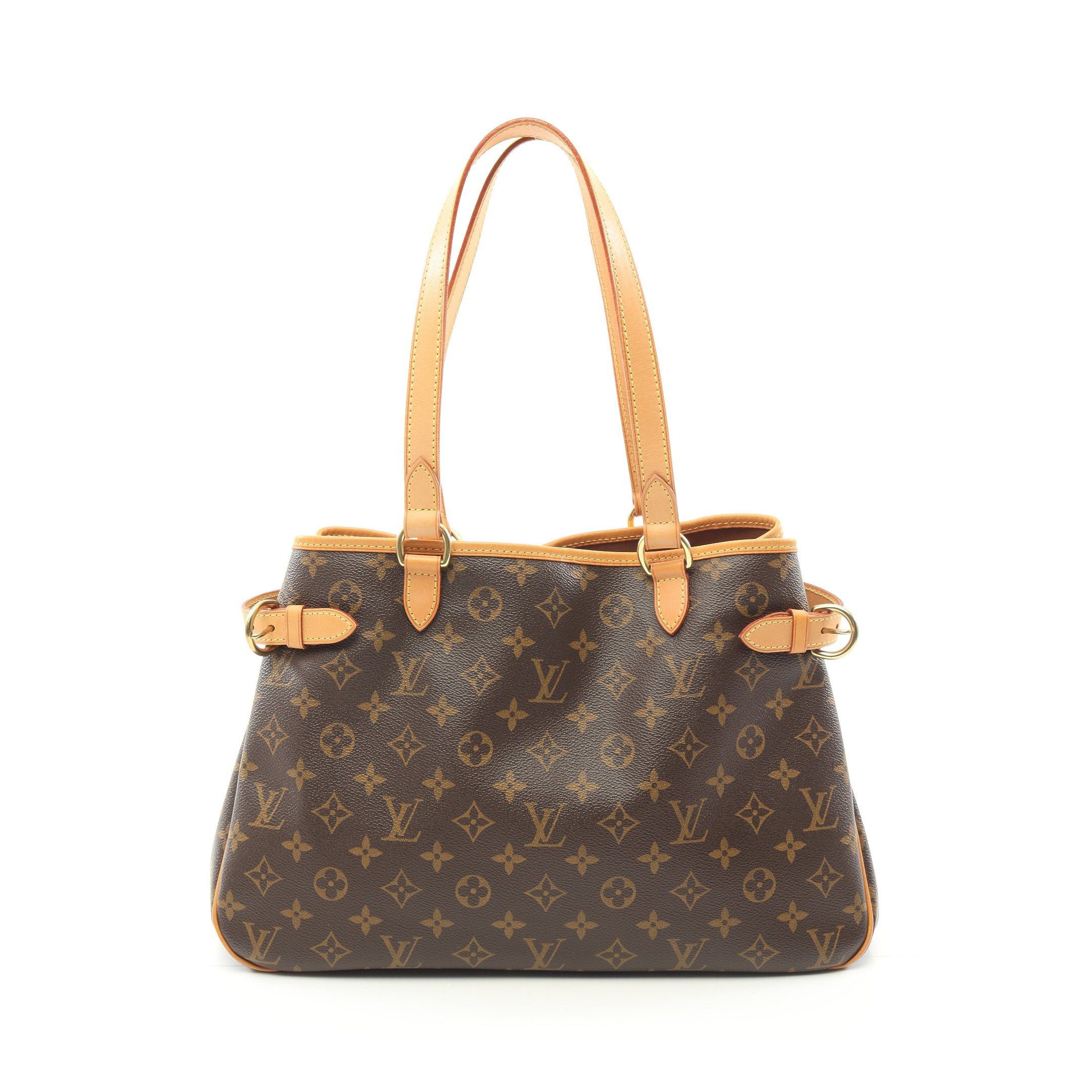 Louis Vuitton Louis Vuitton Batignolles Horizontal Monogram Shoulder Bag Leather Brown Size ONE SIZE - 1 Thumbnail