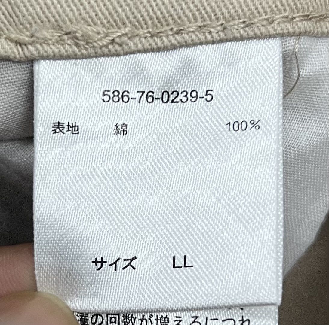 Japanese Brand × Vintage Beige Cotton Overalls – Size LL (C.O.L.Z.A by Honeys) Size US 34 / EU 50 - 15 Thumbnail