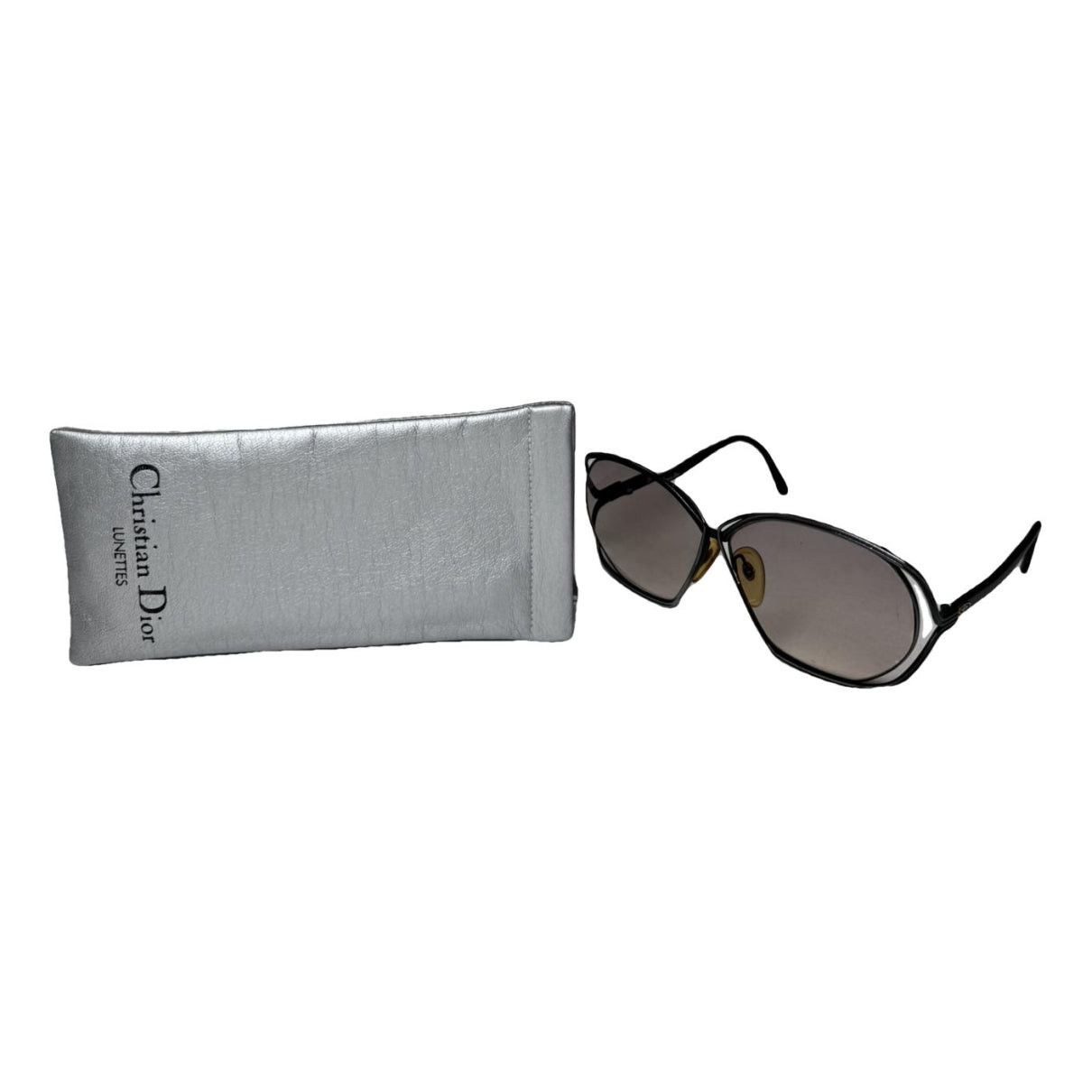 Dior Black Metal Sunglasses Size ONE SIZE - 1 Thumbnail