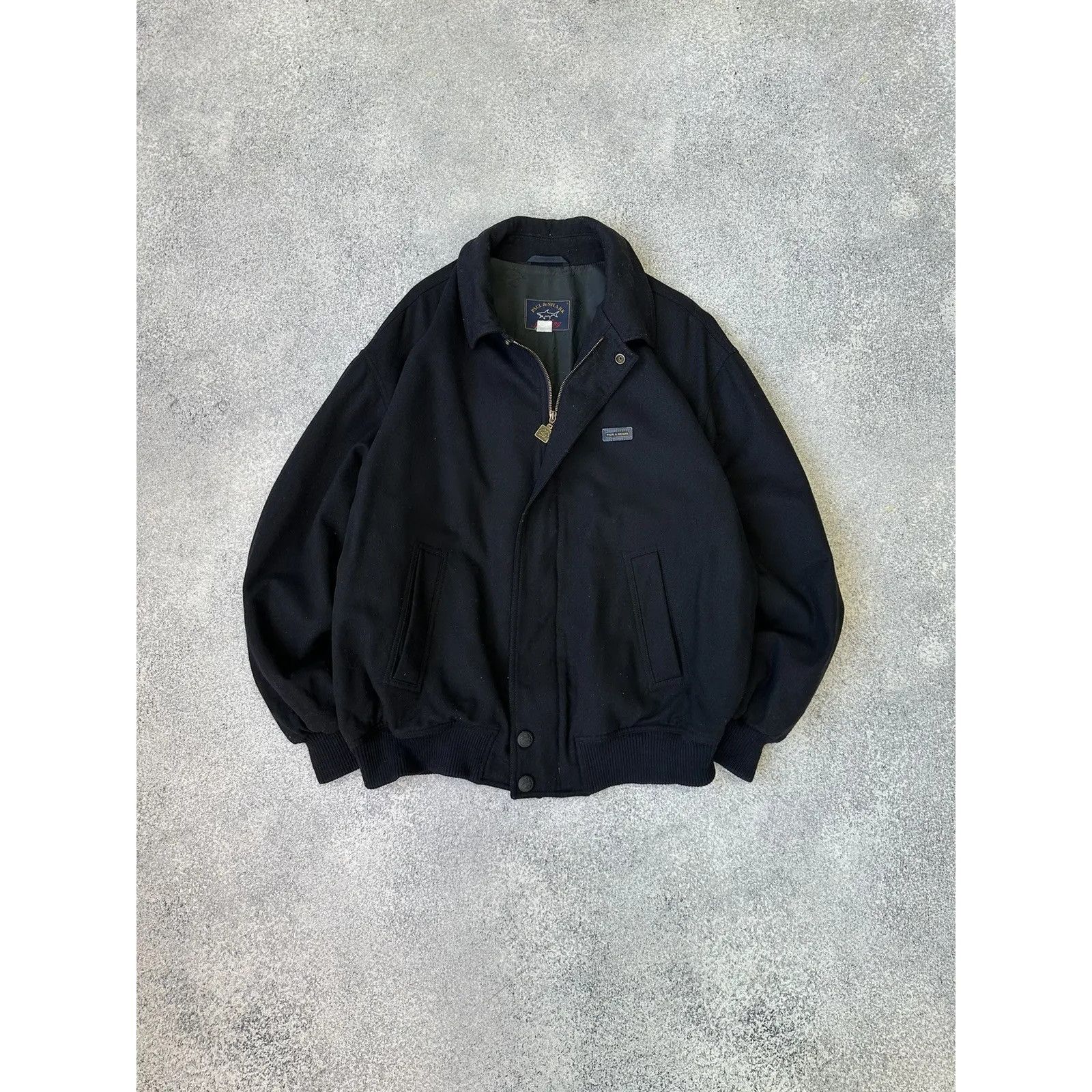 Paul & Shark VTG Paul&Shark Wool Luxury Bomber Jacket Size US L / EU 52-54 / 3 - 1 Thumbnail