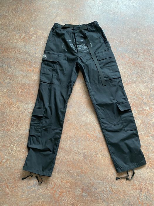 Corteiz Corteiz Cargo Pants Triple Black | Grailed