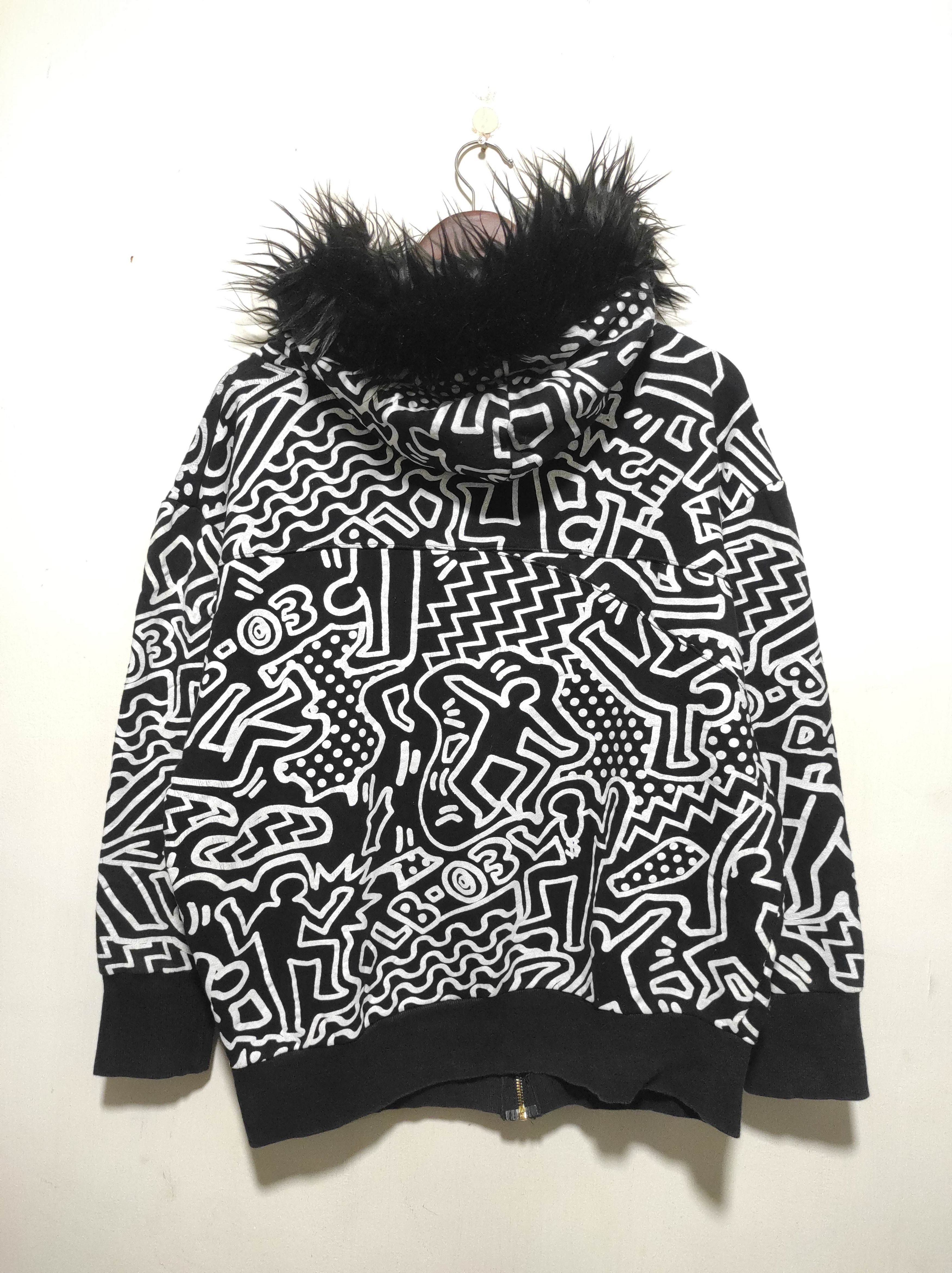 Hysteric Glamour Dance LB-03 batwing zip Fur hoodie IfSixWasNine LGB style Size US M / EU 48-50 / 2 - 13 Thumbnail