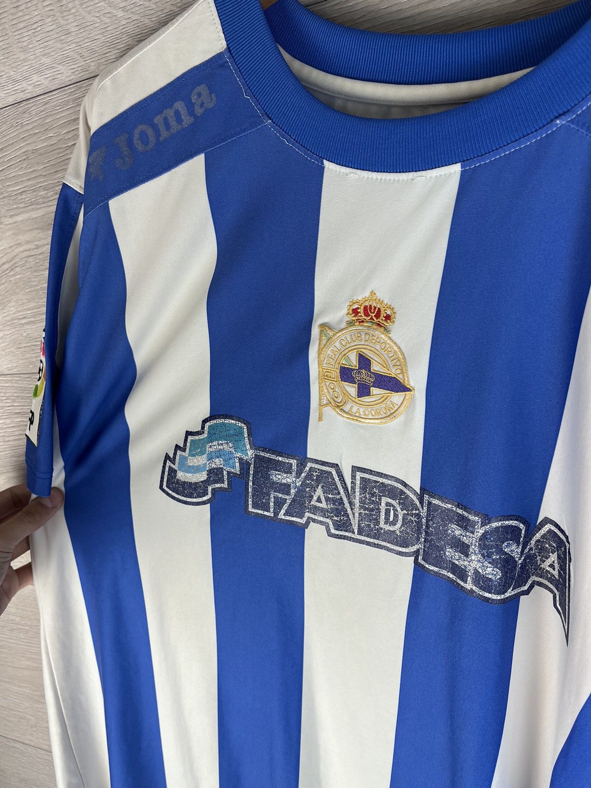 Joma Soccer Jersey Real Deportivo Joma mens Size L Size US L / EU 52-54 / 3 - 6 Thumbnail