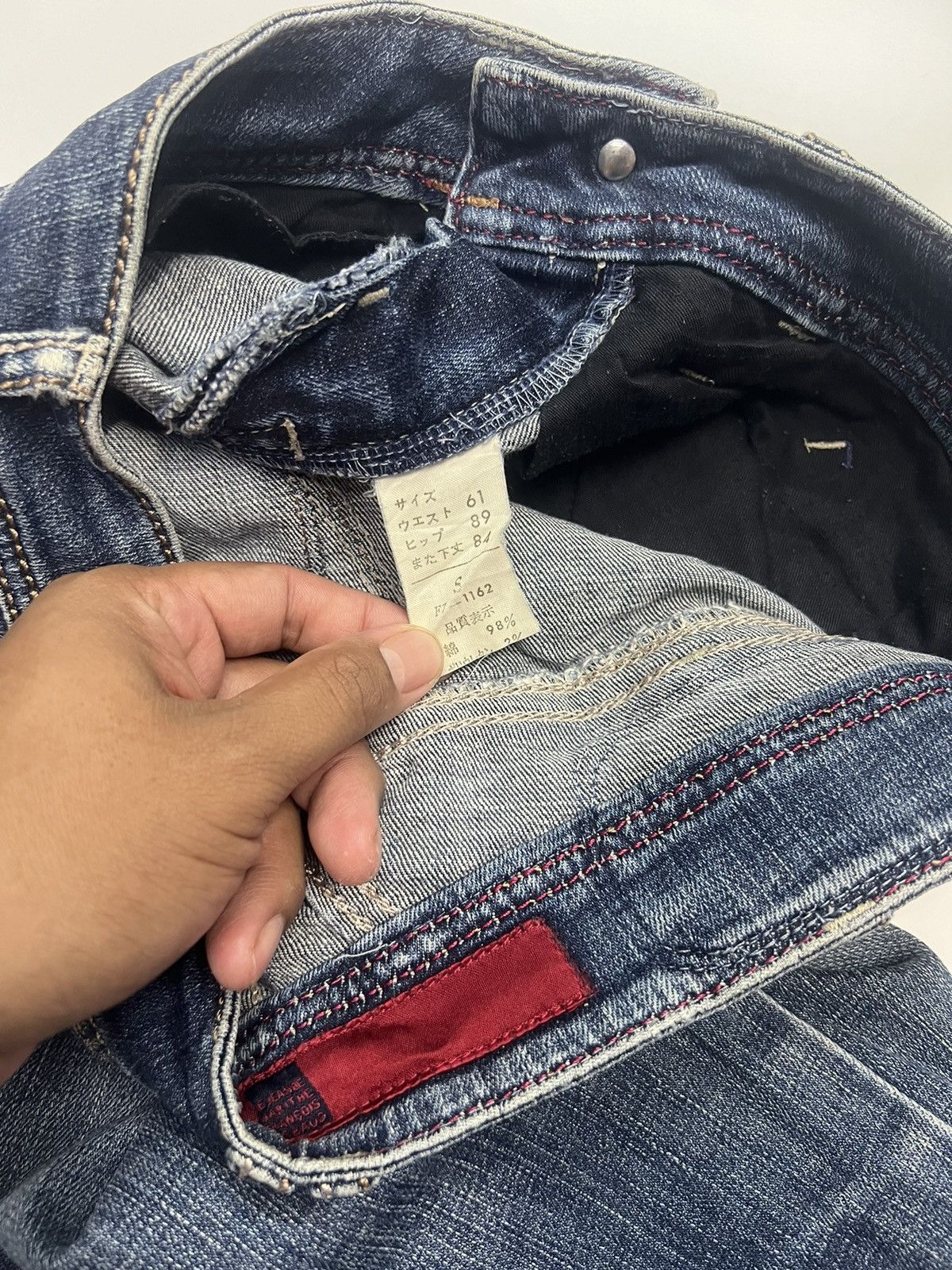 Marithe + Francois Girbaud Marithe Francois Girbaud Flare Denim Jeans size 30 Size 30" / US 8 / IT 44 - 9 Thumbnail