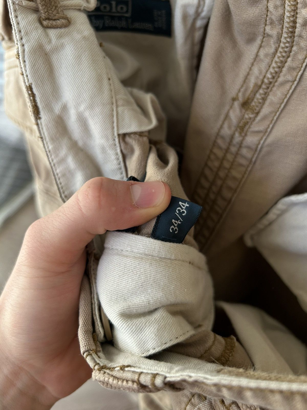 Ralph Lauren × Vintage Ralph Lauren Utility Cargo Pants Y2K Vintage Size US 34 / EU 50 - 21 Thumbnail