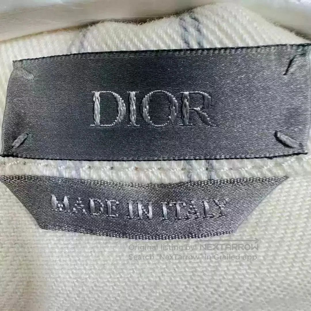 Dior dior striped logo denim jacket. Size US M / EU 48-50 / 2 - 3 Thumbnail
