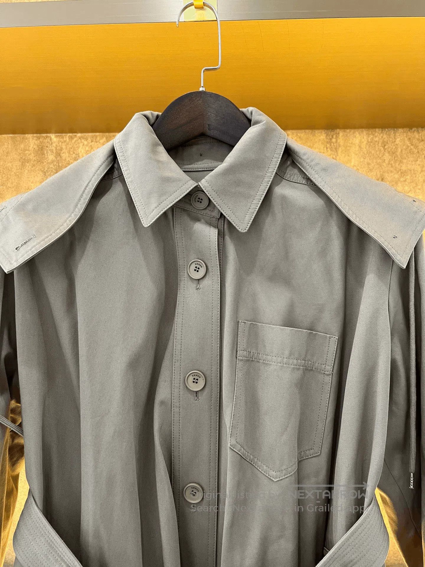 Kenzo Kenzo Hepburn Trench Coat. Size XS / US 0-2 / IT 36-38 - 3 Thumbnail