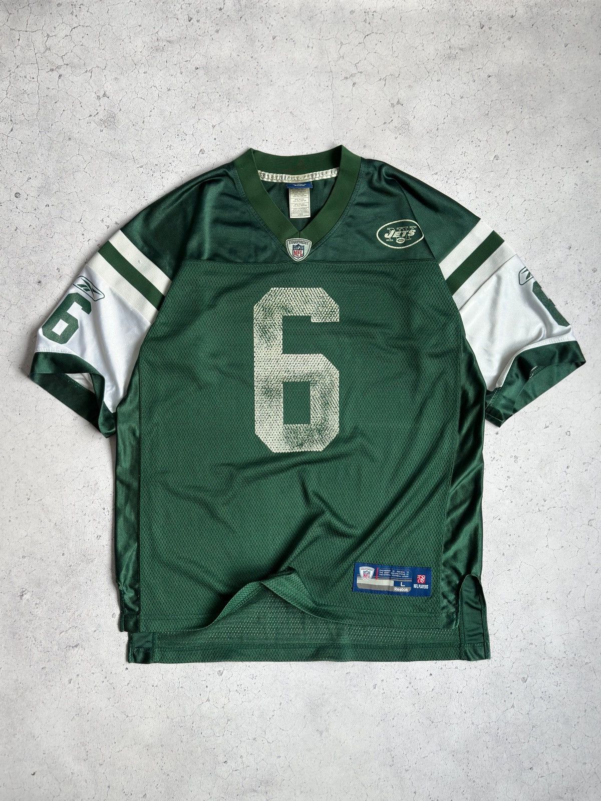NFL Vintage NFL Mark Sanchez #6 New York Jets Jersey Reebok Size US L / EU 52-54 / 3 - 1 Thumbnail