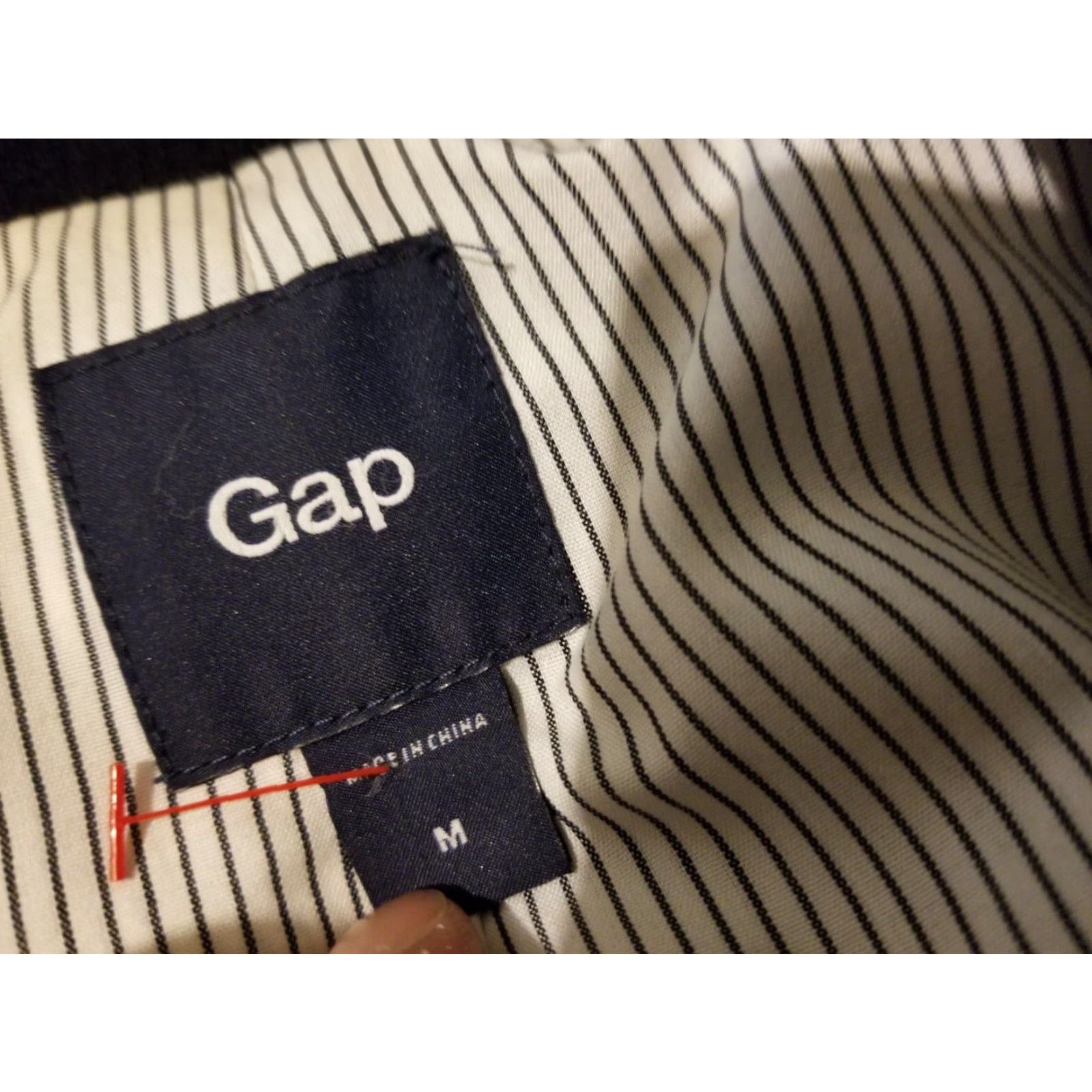 Gap Womens Gap Peacoat Wool Black Coat M Size Gap Wool Peacoat Black Womens M Coat Size M / US 6-8 / IT 42-44 - 4 Thumbnail
