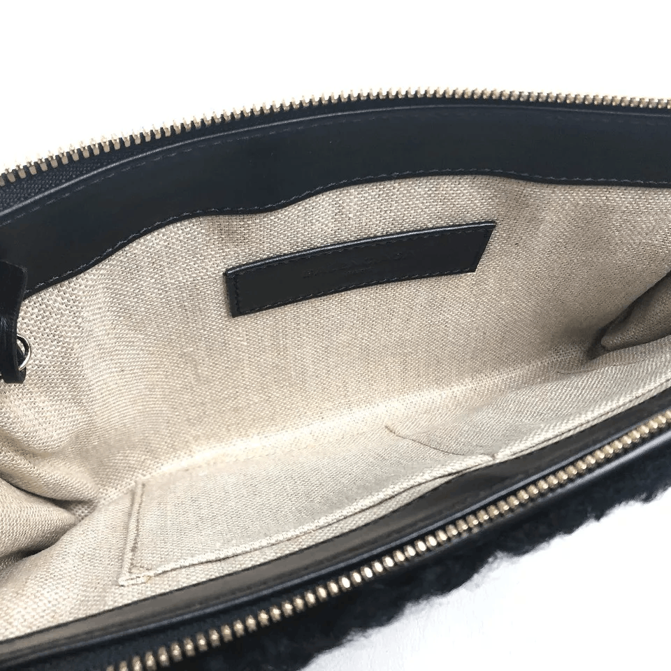 Balenciaga BALENCIAGA Clutch bag Pouch Black Size ONE SIZE - 3 Thumbnail