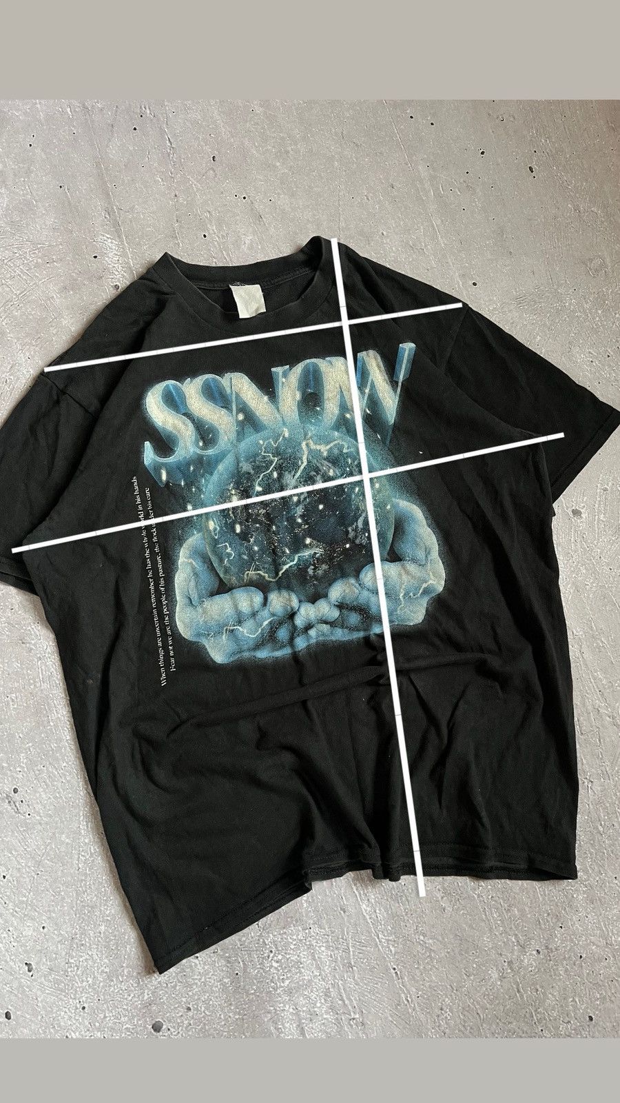 Other Rare Vintage T-Shirt Ssnow 90s Y2K Hype Size M Size US M / EU 48-50 / 2 - 2 Thumbnail
