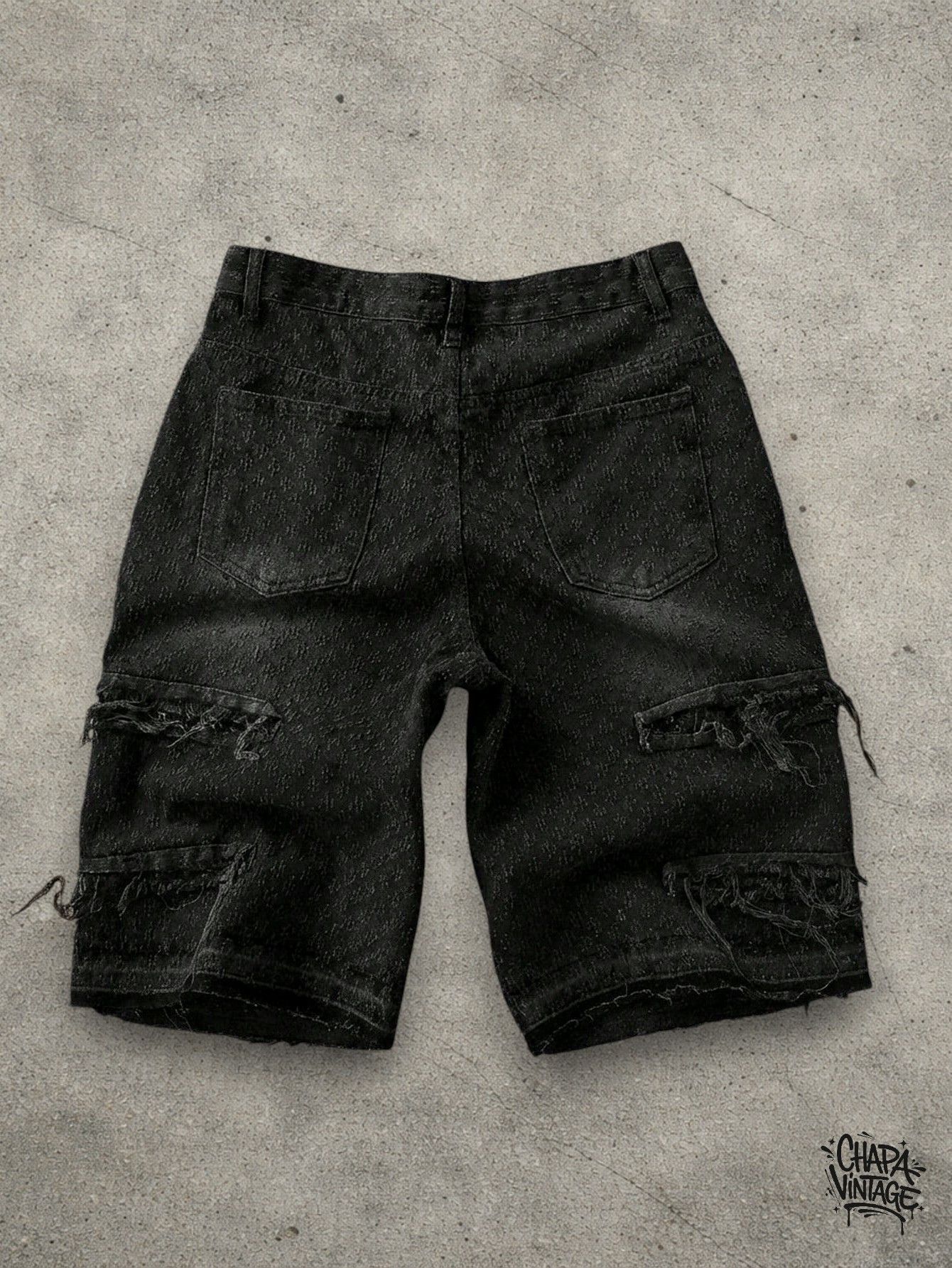 Japanese Brand Ripped opium shorts Size US 32 / EU 48 - 1 Thumbnail