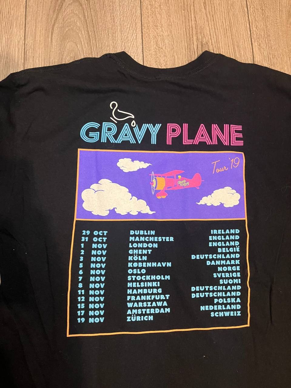 Band Tees Gravy plane tee band merch Size US L / EU 52-54 / 3 - 3 Thumbnail