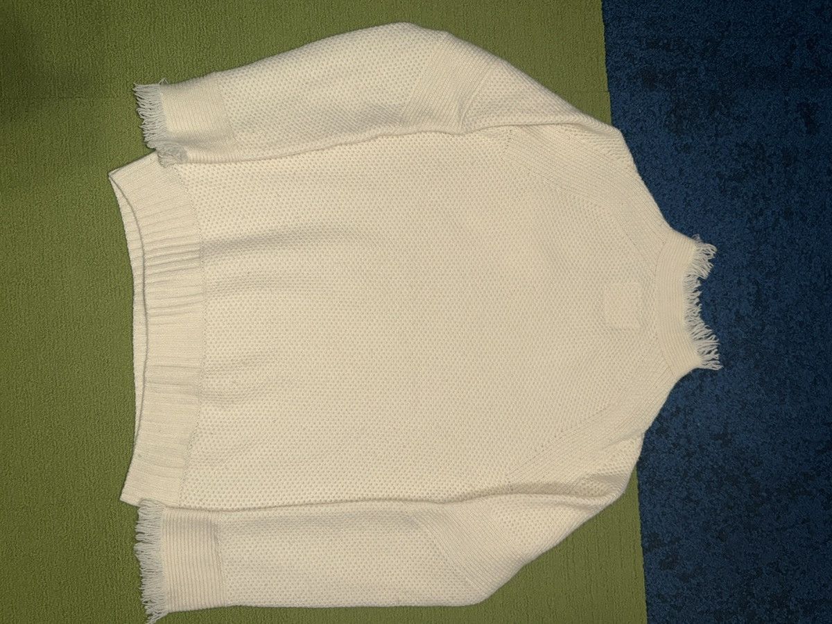 Sacai Creme Sacai Knitwear sweater Size US M / EU 48-50 / 2 - 5 Thumbnail