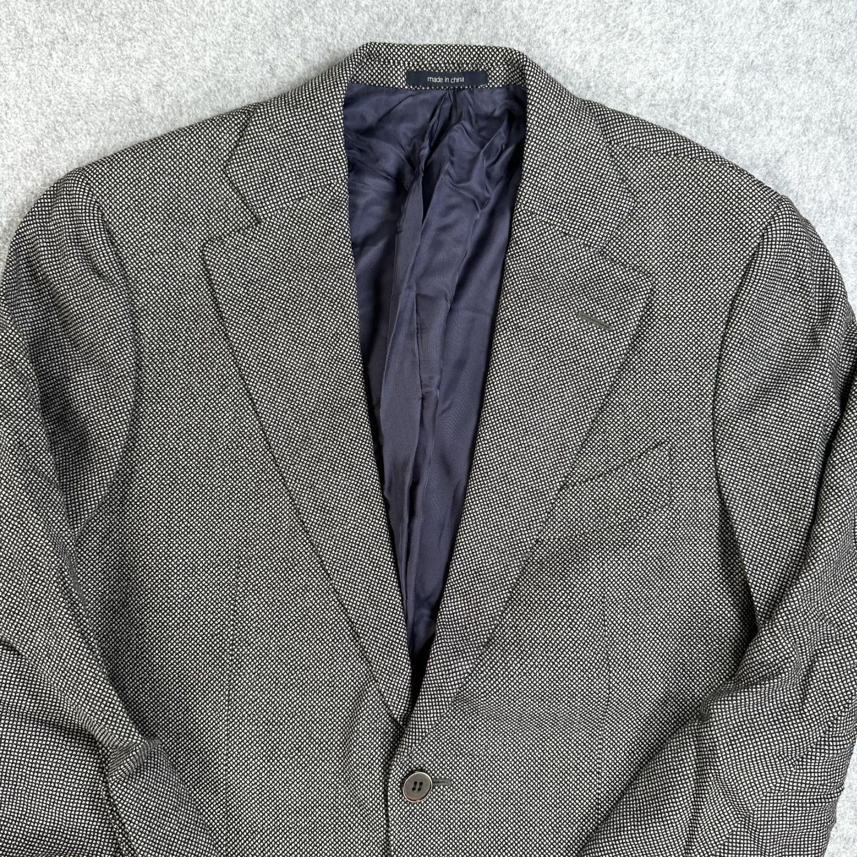 Suitsupply Suitsupply Lazio Blazer Vest Zignone Mens 38 Gray Wool 2 Piece Set Slim Fit Size 38R - 6 Thumbnail
