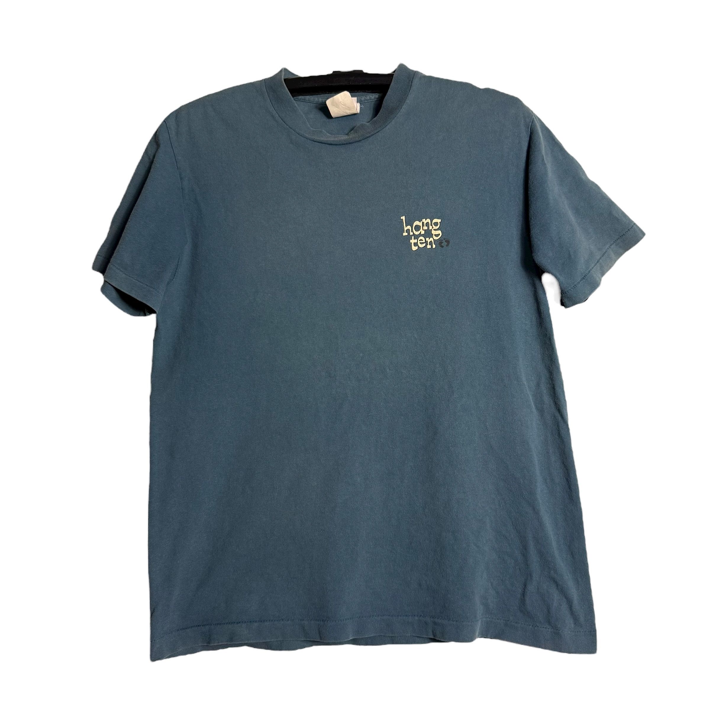 Hang Ten 🔥RARE🔥Vintage Hang Ten Surf Spell Out T-shirt Size US M / EU 48-50 / 2 - 3 Thumbnail