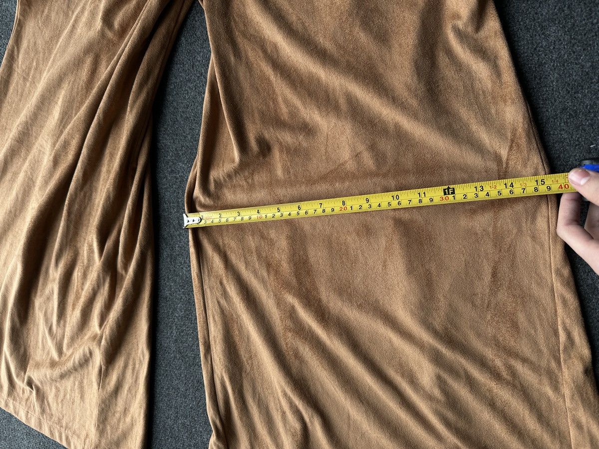Other 🚨 ULTRA BAGGY WOMEN BROWN SOFT PANTS RARE Size 30" / US 8 / IT 44 - 18 Thumbnail