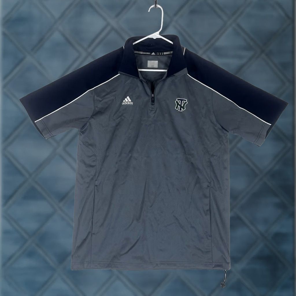 Adidas Adidas Soccer Windbreaker Shirt Mens M Gray Short Sleeve Casual Football Size US M / EU 48-50 / 2 - 1 Thumbnail